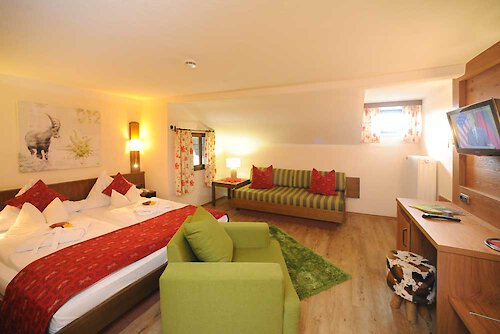 Doppelzimmer Alpin Style Wohnliches Doppelzimmer mit Zusatzbett